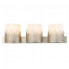 Lucas McKearn BB90610S-3 - Sawgrass 3 Light Vanity In Distressed Silver