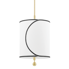 Mitzi by Hudson Valley Lighting H381701S-AGB - Zara Pendant