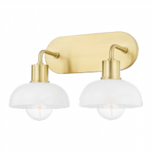 Mitzi by Hudson Valley Lighting H107302-AGB - Kyla Bath and Vanity