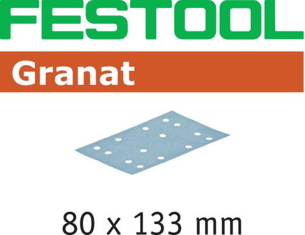 Grit Abrasives STF 80x133 P80 GR/10 Granat