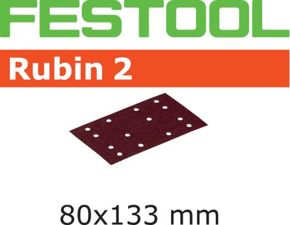 Grit Abrasives STF 80X133 P40 RU2/10 Rubin 2