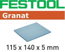 Festool 201101 - Abrasive sponge 115x140x5 UF 1000 GR/20 Granat