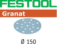 Festool 497153 - Grit Abrasives STF D150/16 P80 GR/10 Granat