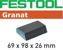 Festool 201084 - Abrasive sponge 69x98x26 120 CO GR/6 Granat