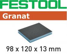 Festool 201507 - Abrasive sponge 98x120x13 800 GR/6 Granat