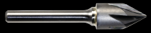 Cleveland C46368 - Carbide Six-Flute Countersink