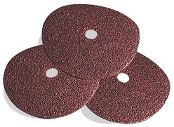 5 x 7/8 Silver Line™ AO Fiber Discs for Metal, A100