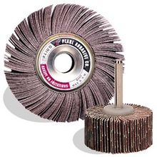 Pearl Abrasive Co. 1231 - 1-1/2 x 1 Aluminum Oxide Flap Wheels