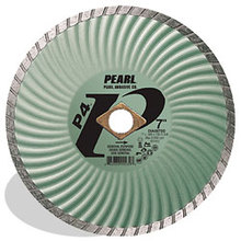 Pearl Abrasive Co. P4™ SD Green Waved Turbo Blades - P4™ SD Green Waved Turbo Blades