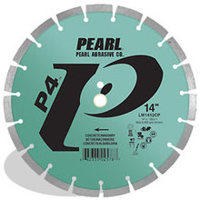 Pearl Abrasive Co. LW1008CPA - 10 x .080 x 1 Pearl P4™ Concrete & Masonry Segmented Blade, 15mm Rim