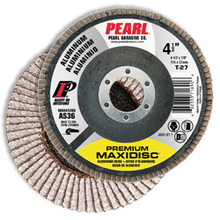 Pearl Abrasive Co. 1331 - Maxidisc™ Aluminum Oxide Premium For Aluminum - Calcium Stearated