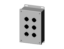 Saginaw Control and Engineering 6PBSS - S.S. PB Enclosure