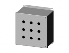 Saginaw Control and Engineering 9PBHI - Hinged PB Enclosure