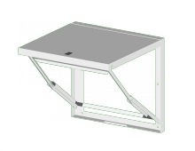 Saginaw Control and Engineering FS2424 - Shelf, Folding