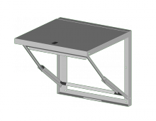 Saginaw Control and Engineering FS2424SS - Shelf, S.S. Folding