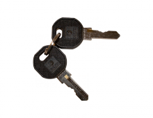 Saginaw Control and Engineering K333 - Keys (Set of 2) for Standard Quarter Turn