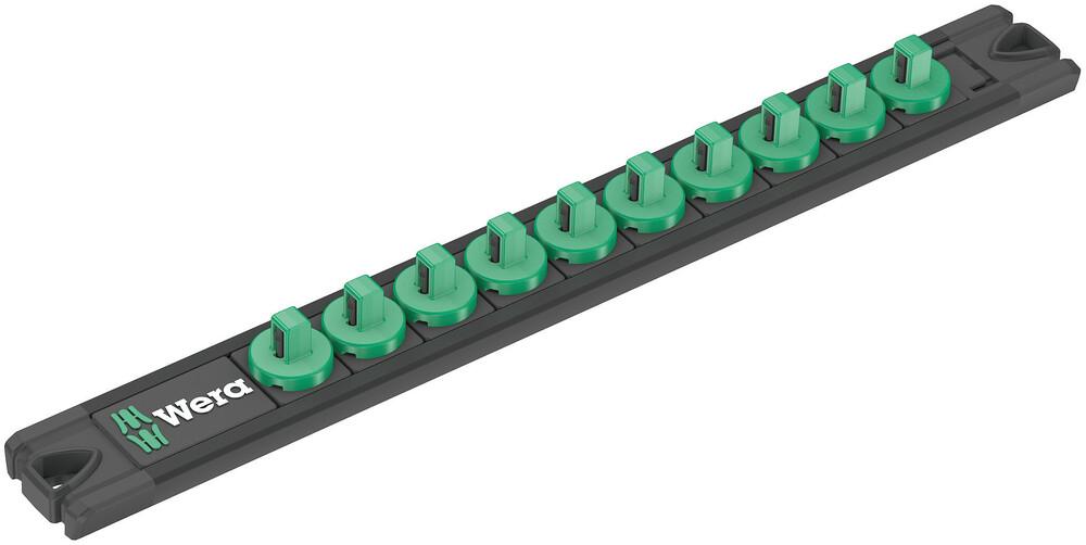 9600 Magnetic socket rail, 1/4", empty, 30 x 270 mm