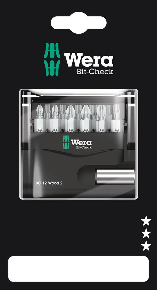 Bit-Check 12 Wood 2 SB Bits assortment