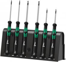 Wera Tools 05118156001 - 2052/6 RACK SCREWDRIVER SET