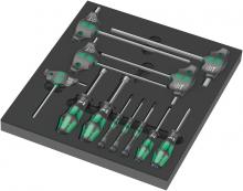 Wera Tools 05150104001 - 9713 Foam Insert "Screwdriver Hex-Set 1"