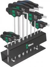 Wera Tools 05004174001 - Bicycle Set 6 Screwdriver set T-handle, holding function, rack