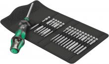 Wera Tools 05057482001 - Kraftform Kompakt Turbo Set with Bits & Pouch Metric