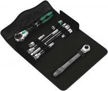 Wera Tools 05135949001 - KRAFTFORM KOMPAKT ZYKLOP MS1 METAL/SPEED 1/4 ZYKLOP 1/4 DR. RATCHET SET 8PCS