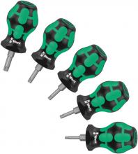 Wera Tools 05008876001 - Stubby Set, 5pc Torx