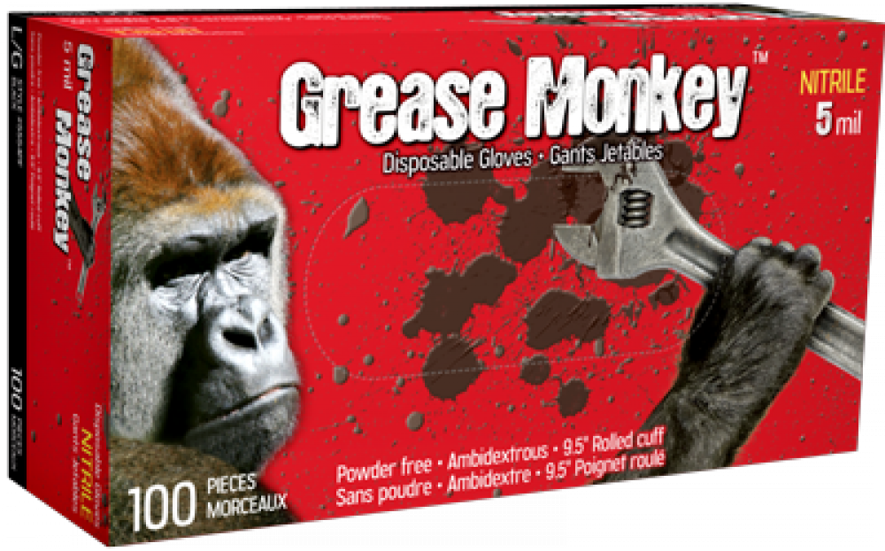 GREASE MONKEY 5 MIL NITRILE - TG