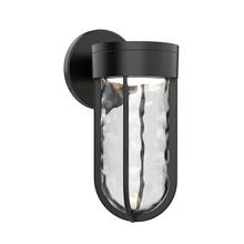 Kuzco Lighting Inc EW17611-BK - Davy 9-in Black LED Exterior Wall Sconce