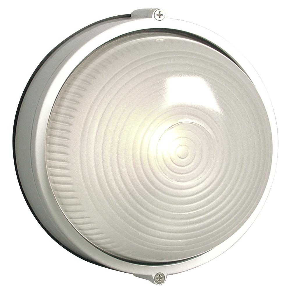 Cast Aluminum Marine Light - White w/ Frosted Glass