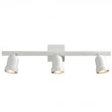 Galaxy Lighting 766303WH - Three Light Track Light - White