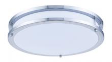 Elegant CF3201 - LED Double Ring Ceiling Flush, 3000k, 105 Degree, Cri80, ETL, 28w, 100w Equivalent, 35000hrs