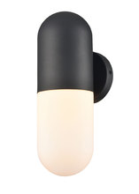 DVI Lighting DVP13772BK-OP - Capsule Sconce