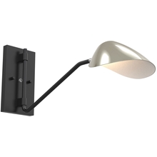 DVI Lighting DVP21396GR/SN - Abbey Road AC LED Plug In Sconce