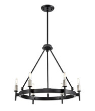 DVI Lighting DVP27326MF+EB - Cambrai 6 Light Chandelier