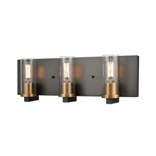 DVI Lighting DVP28143MF+GR-CL - Sambre 3 Light Vanity