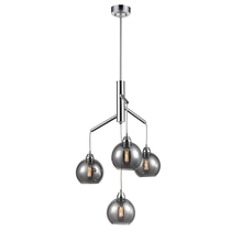 DVI Lighting DVP34724CH-SM - Andromeda 4 Light Chandelier