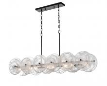 DVI Lighting DVP36502EB-MS - Carousel 8 LT Linear Pendant