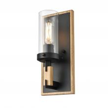 DVI Lighting DVP38601EB+NW-CL - OKANAGAN WALL SCONCE