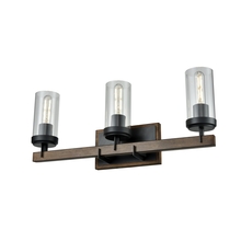 DVI Lighting DVP38643GR+IW-CL - Okanagan 3 Light Vanity