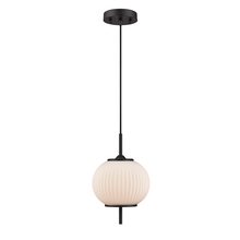 DVI Lighting DVP40021GR-RIO - Mount Pearl 12.75 Inch Pendant