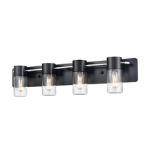 DVI Lighting DVP40744EB+CH-SDY - Tuxedo 4 Light Vanity