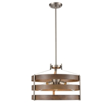 DVI Lighting DVP41820BN+BAW - Fort Garry 3 Light Pendant