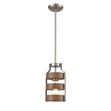 DVI Lighting DVP41821BN+BAW - Fort Garry Mini-Pendant