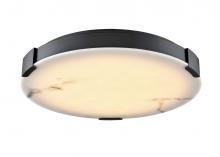 DVI Lighting DVP42048EB-GFA - PETRA 18" LED FLUSH MOUNT