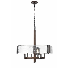 DVI Lighting DVP42926GR+IW-ARW - Georgian Bay 6 Light Chandelier