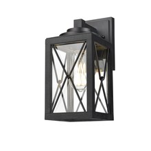 DVI Lighting DVP43371BK-CL - County Fair Small Sconce