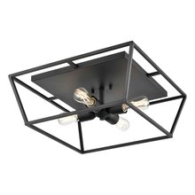 DVI Lighting DVP43812GR - Cabot Trail Large Semi Flush Mount