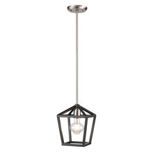 DVI Lighting DVP43821SN+GR - Cabot Trail Mini Pendant